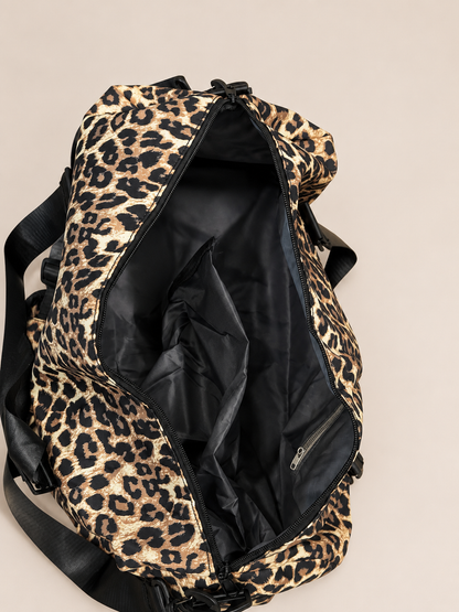 Leopard Love Travel Duffle Bag