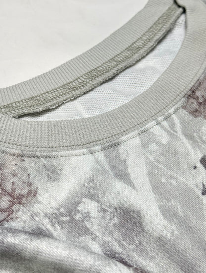 Driftwood Exposed Seam Sweatshirt Top