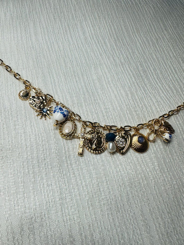 Take Me Back In time Charm Necklace