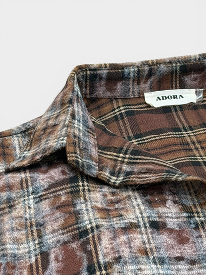 Chilly Morning Flannel Tops
