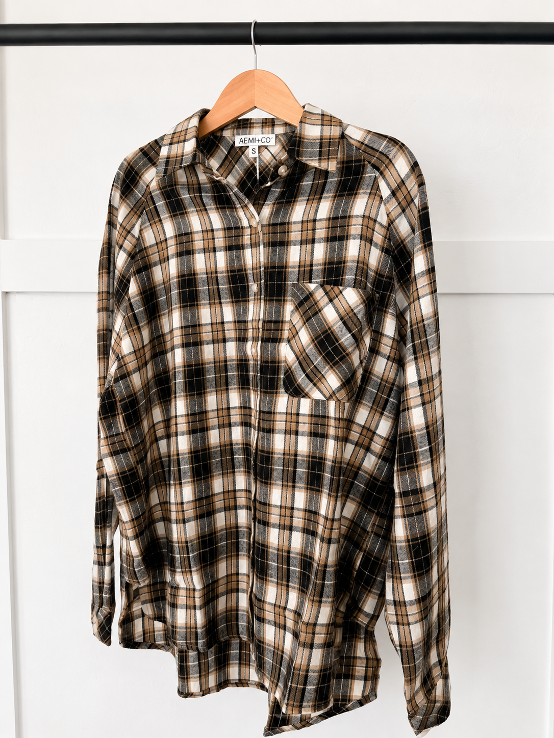 Cozy Check Plaid Flannel Shirt