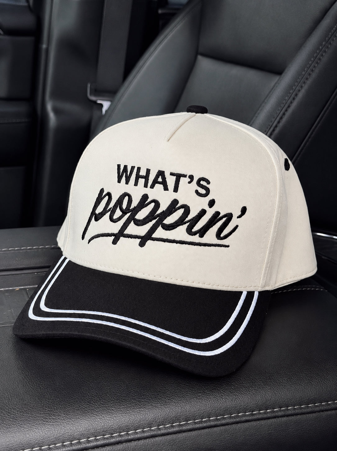 What's Poppin' Trucker Hat