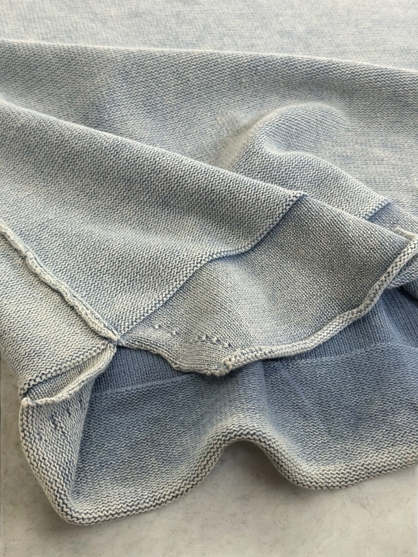 The Washed Cloud Knit Sweater Top