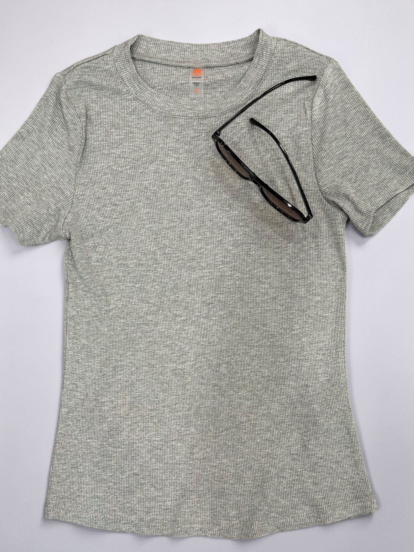 Core Daily Ribbed T-shirt Top