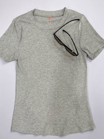 Core Daily Ribbed T-shirt Top
