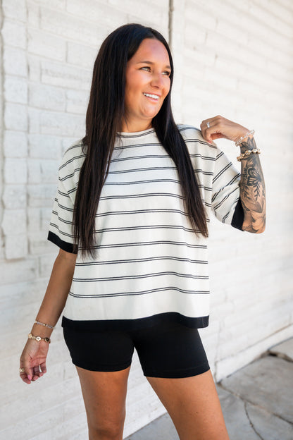 Cove Stripe Sweater Top