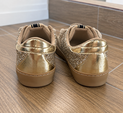 Sterling Sparkle Glitter Sneaker Shoes