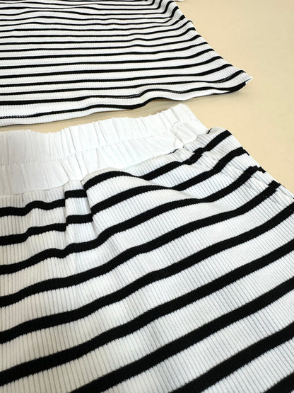 The Right Direction Stripe Two Piece Set