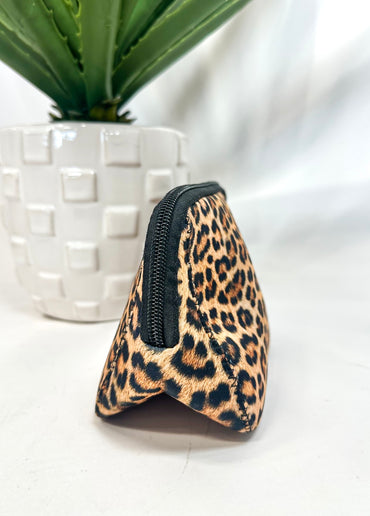On The Prowl Leopard Travel Pouch