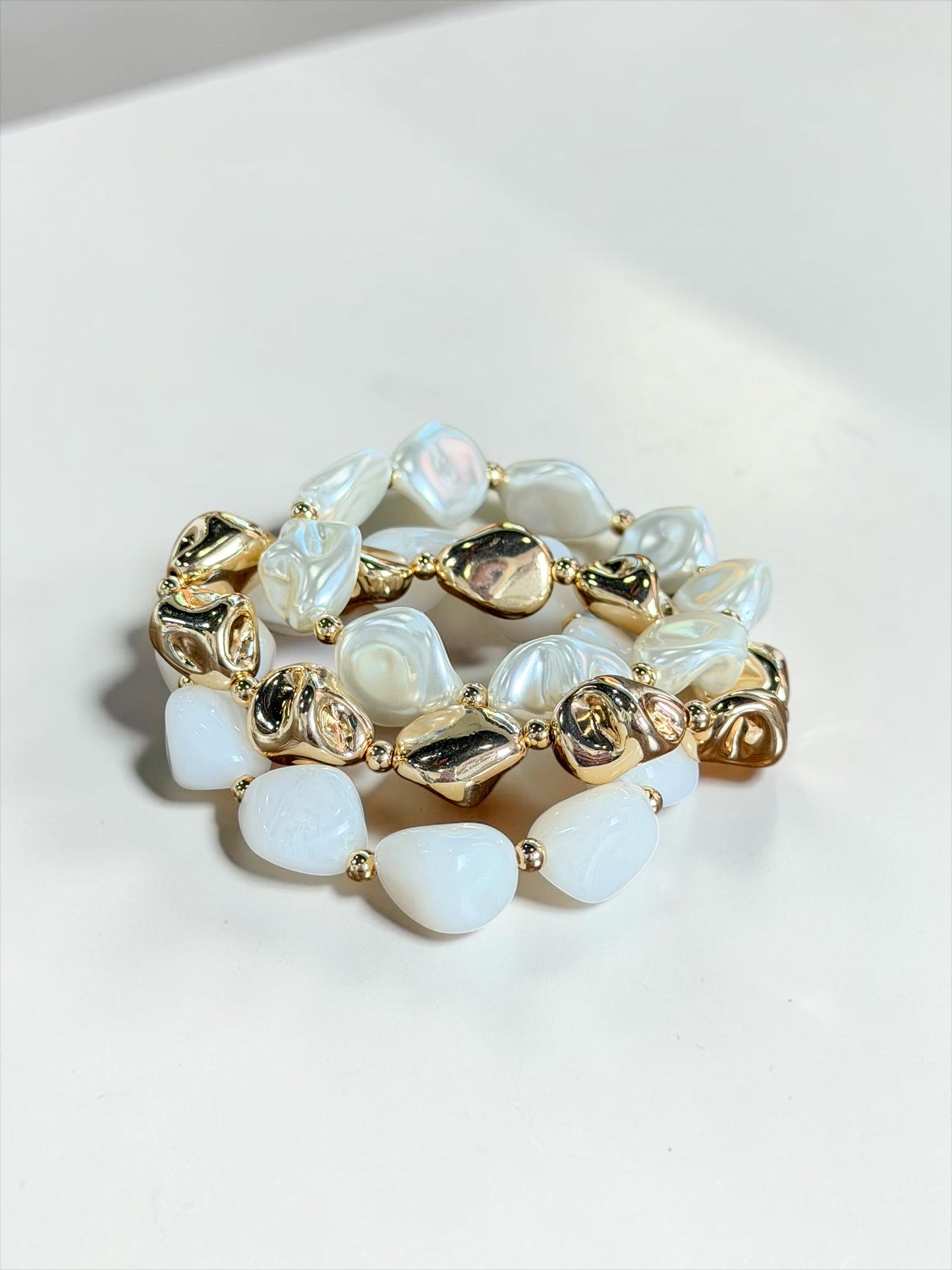 Champagne Glow Bracelet Set