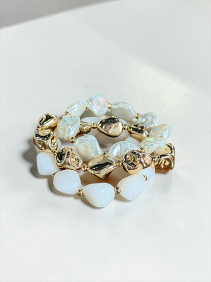 Champagne Glow Bracelet Set