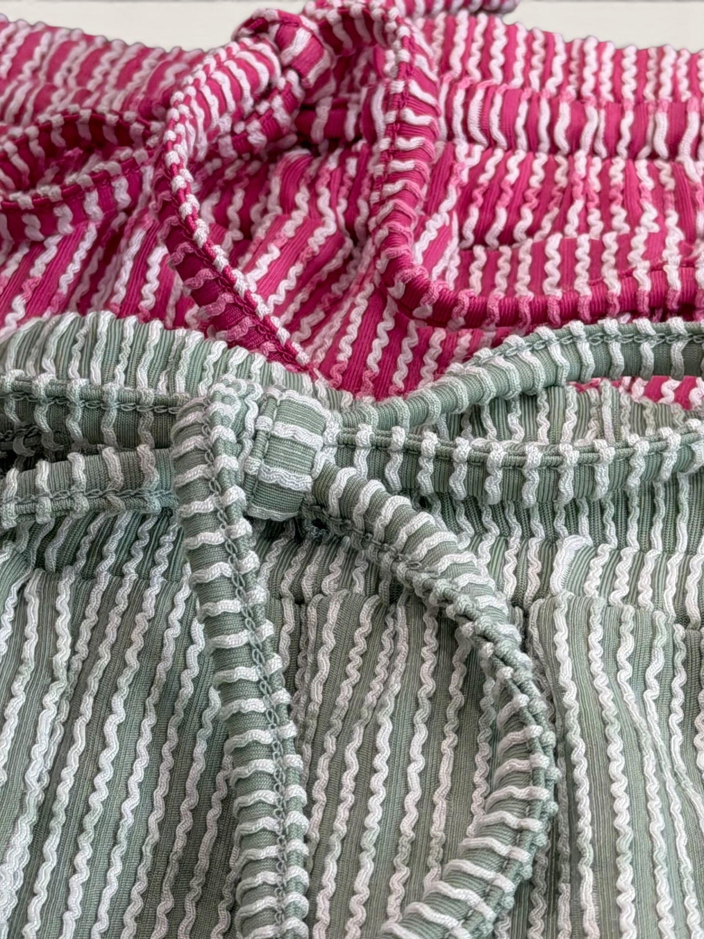 Striped Serenity 2‑Piece Set