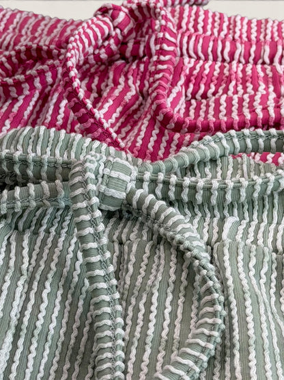 Striped Serenity 2‑Piece Set
