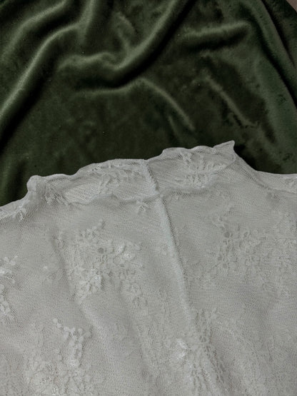 Lace Whisper Long‑Sleeve Top