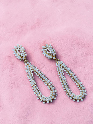 Beaded Grace Stud Earrings