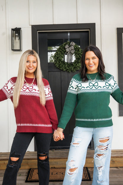 Wrapped In Warmth Knit Sweater
