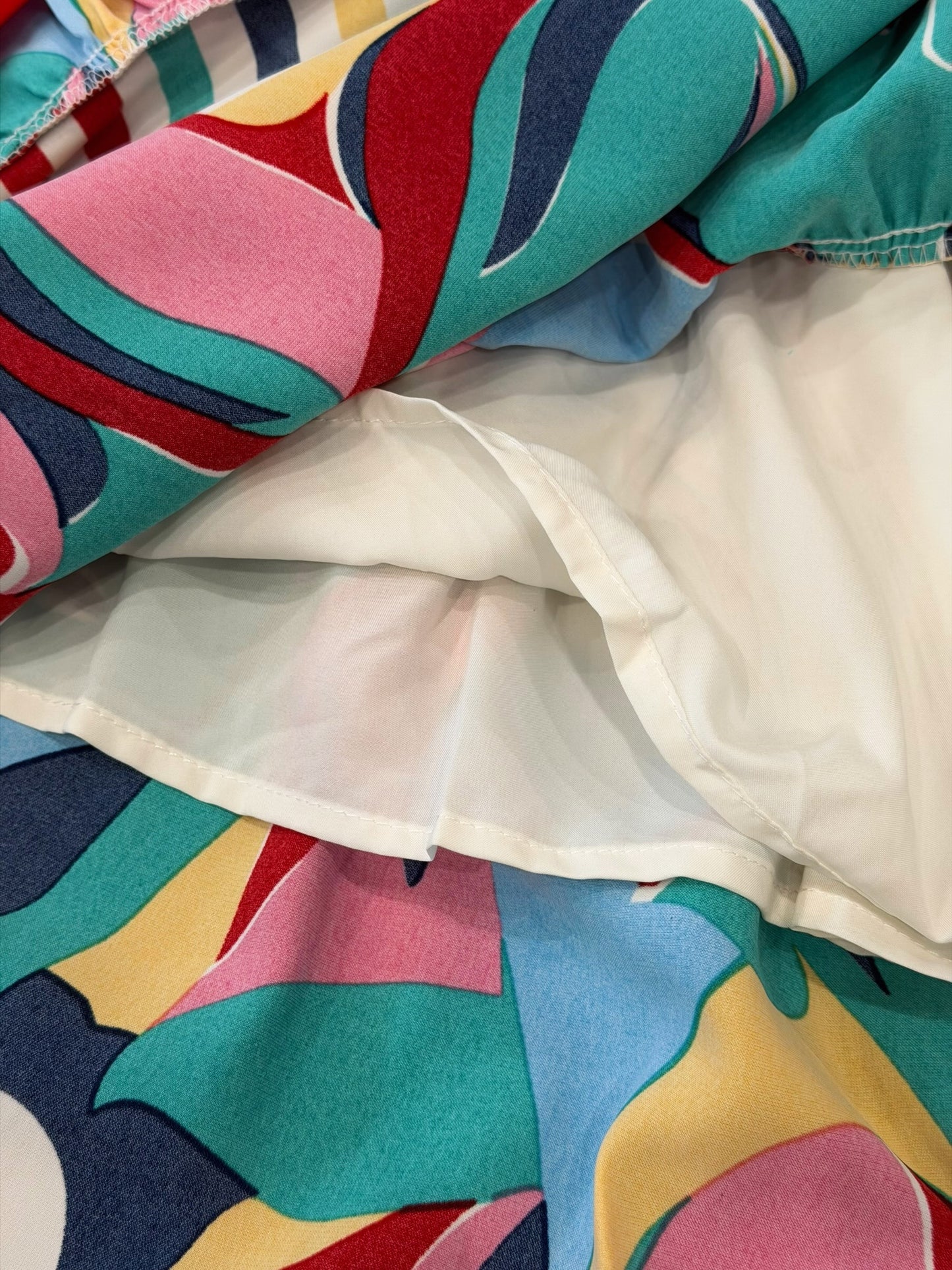 Colorwave Canvas Maxi Dress