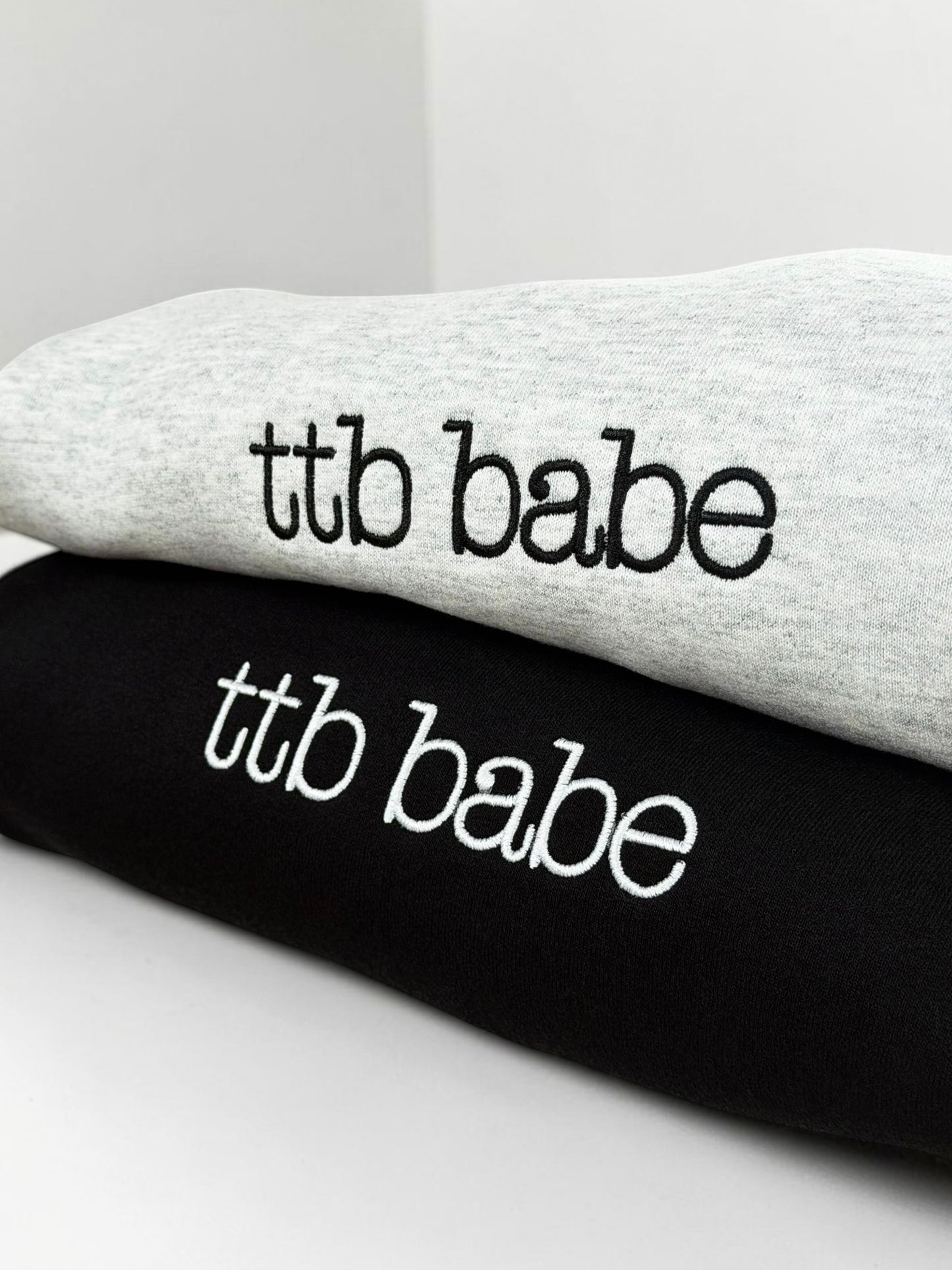TTB Babe Embroidered Crewneck