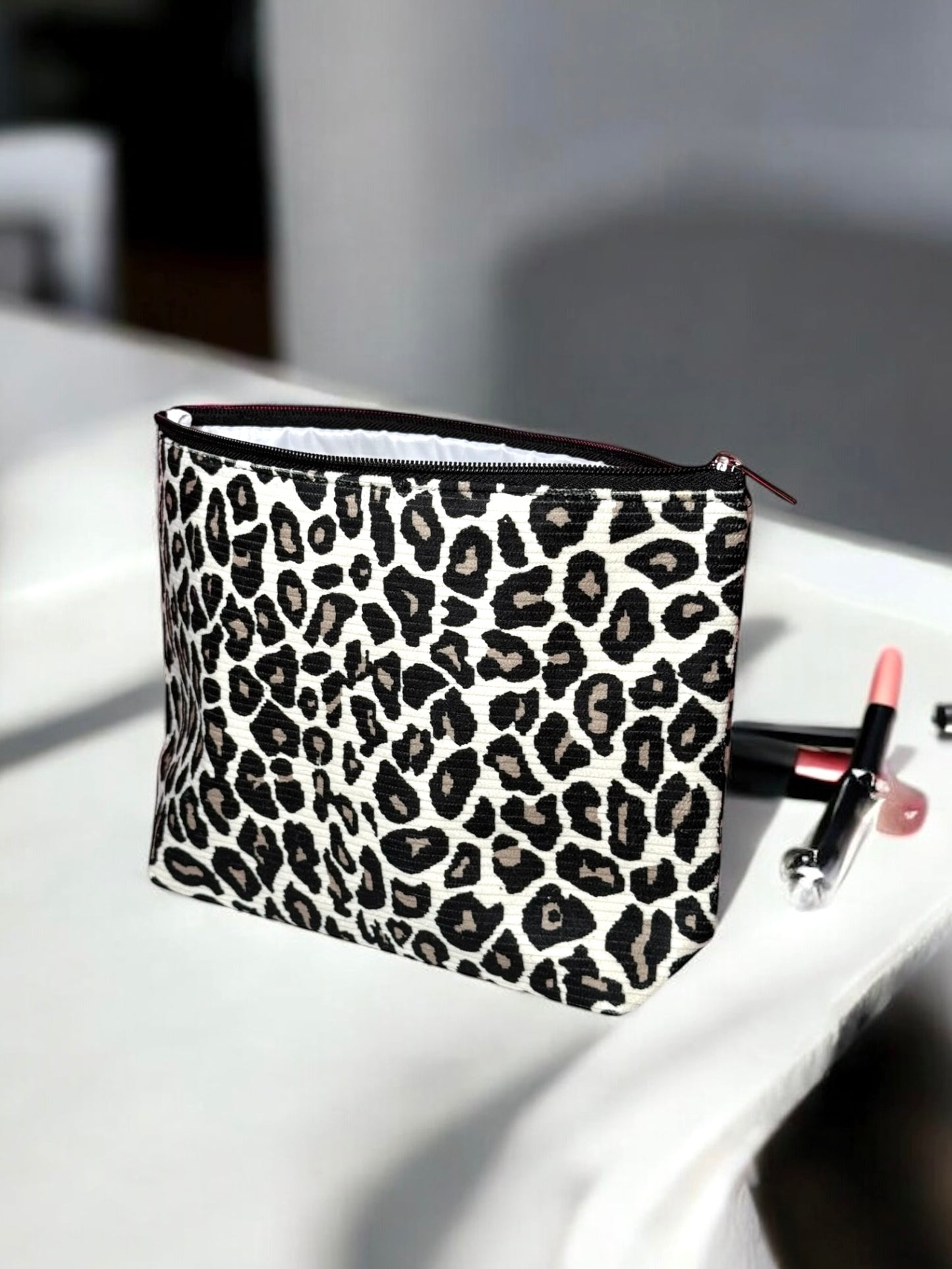 Safari Chic Travel Cosmetic Pouch