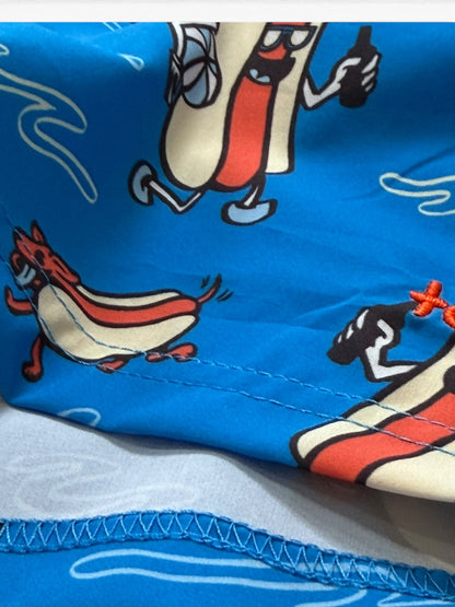 Hot Dog Swim Trunk Shorts