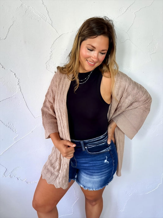 Rosewood Drift Cardigan