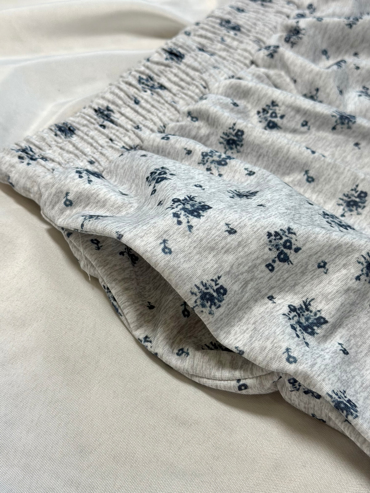 Effortless Bloom Elastic Pants