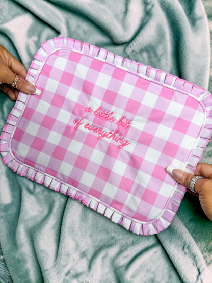 A Little Bit Of Everything Ruffle Travel Bag