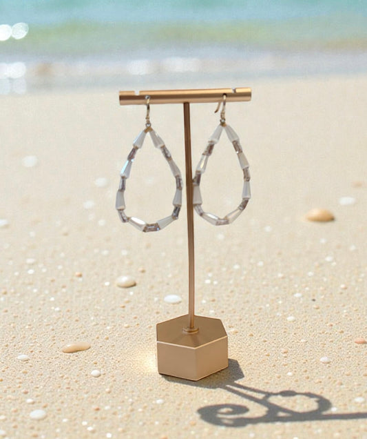 Classy Night Out Teardrop Dangle Earrings