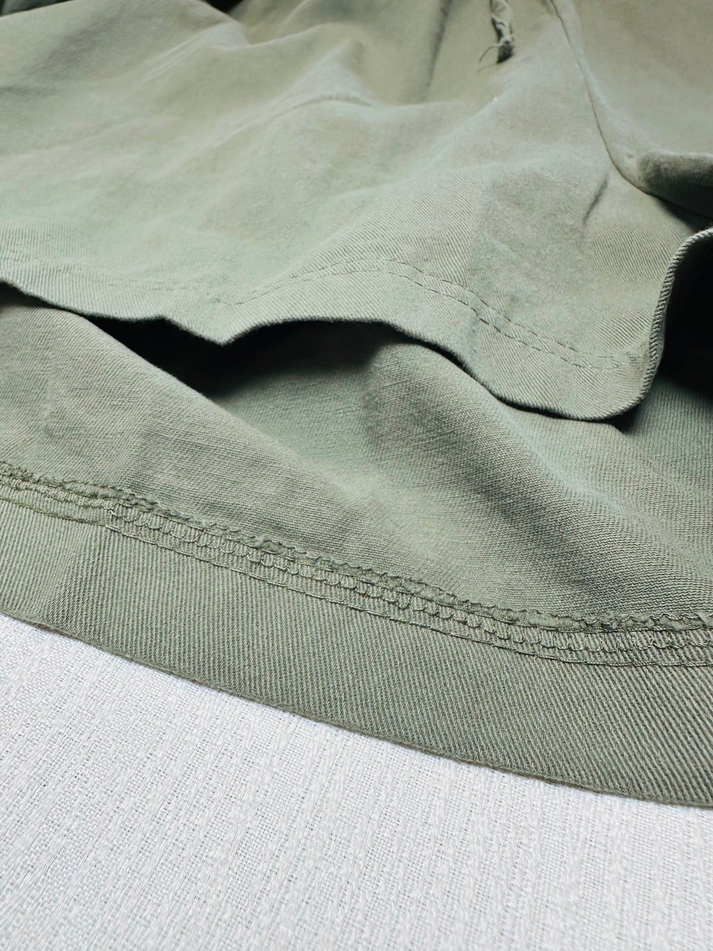On The Front Lines Denim Romper