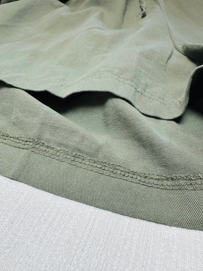 On The Front Lines Denim Romper