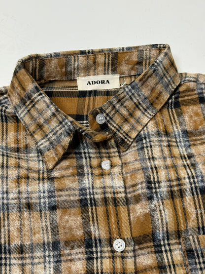 Chilly Morning Flannel Tops