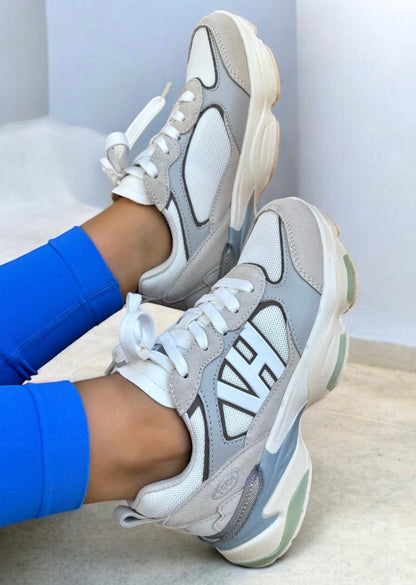 Dash Grey Pop Running Sneakers