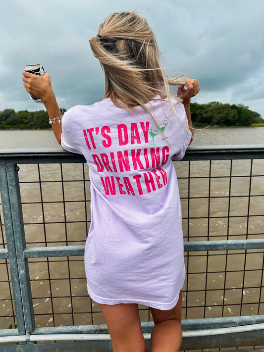 It's Day Drinking weather Graphic T-Shirt