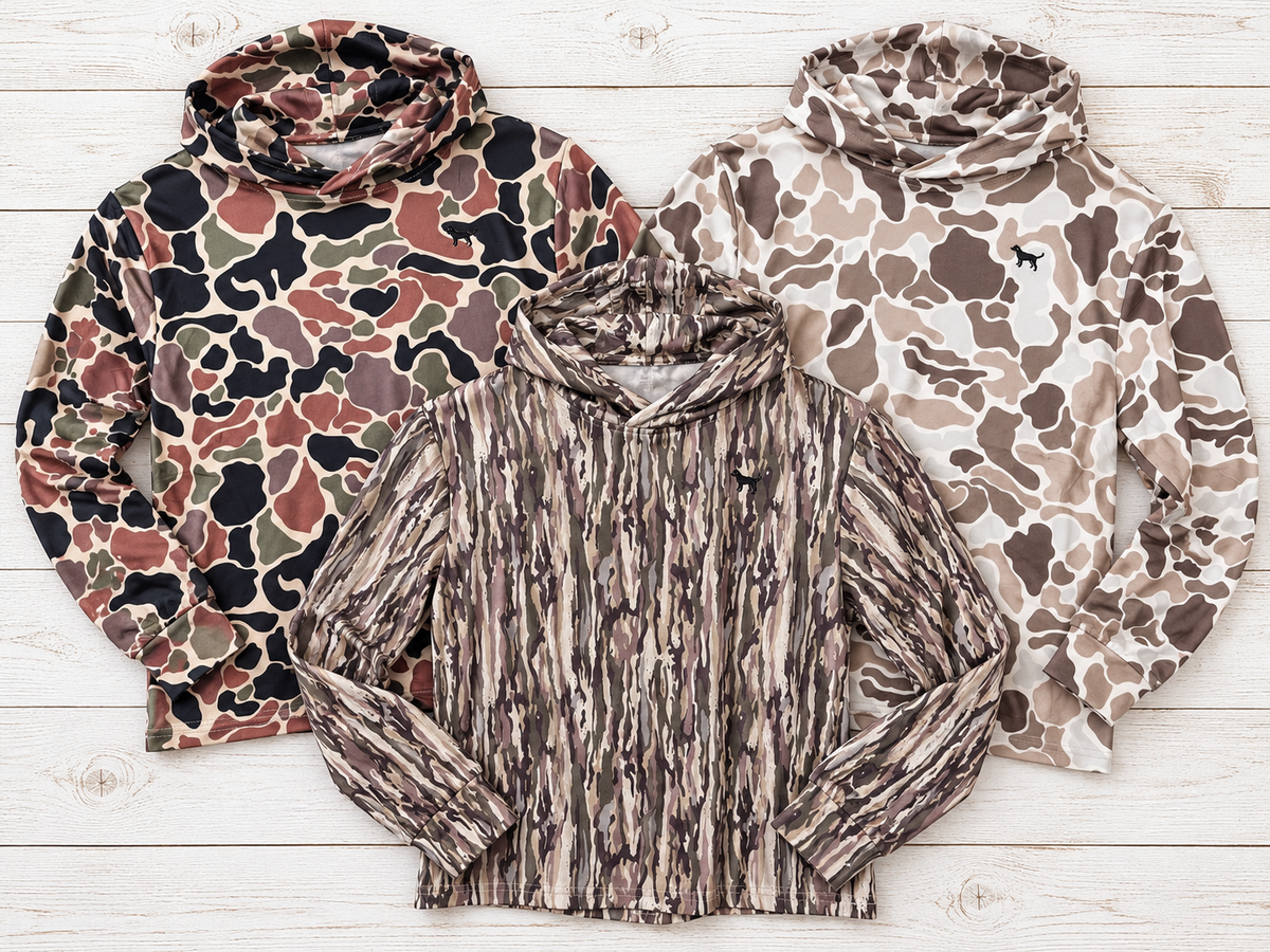 Youth Camo Soft Hoodie