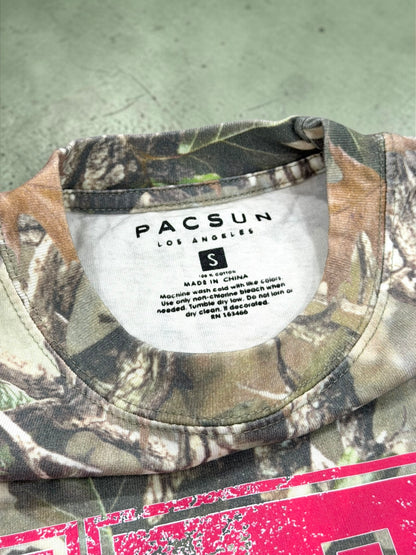 Hot Pink / Camo TTB Logo Graphic Top