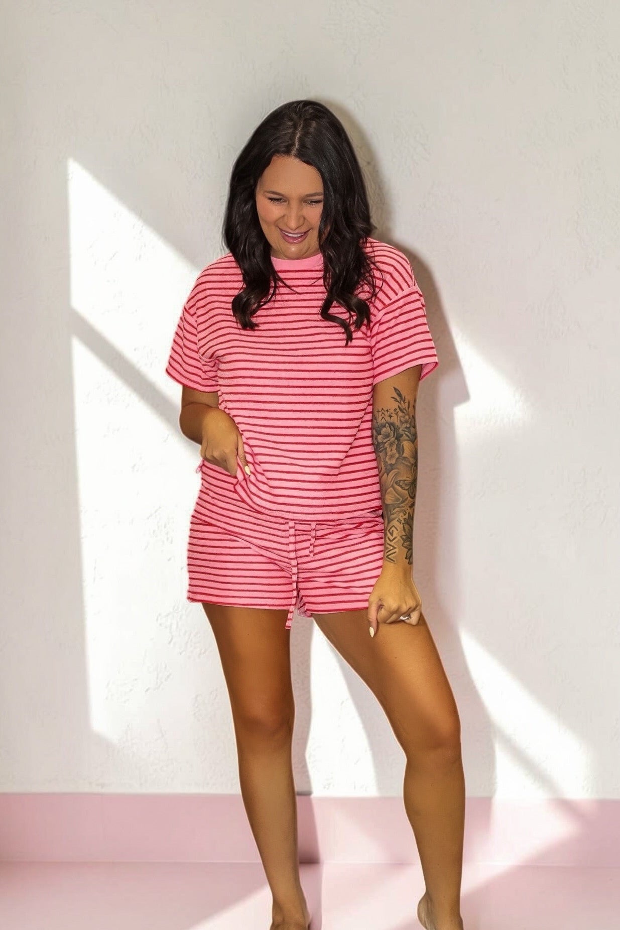Soft Stripe 2-Piece Set