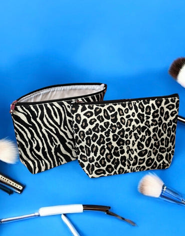 Safari Chic Travel Cosmetic Pouch