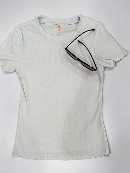 Core Daily Ribbed T-shirt Top