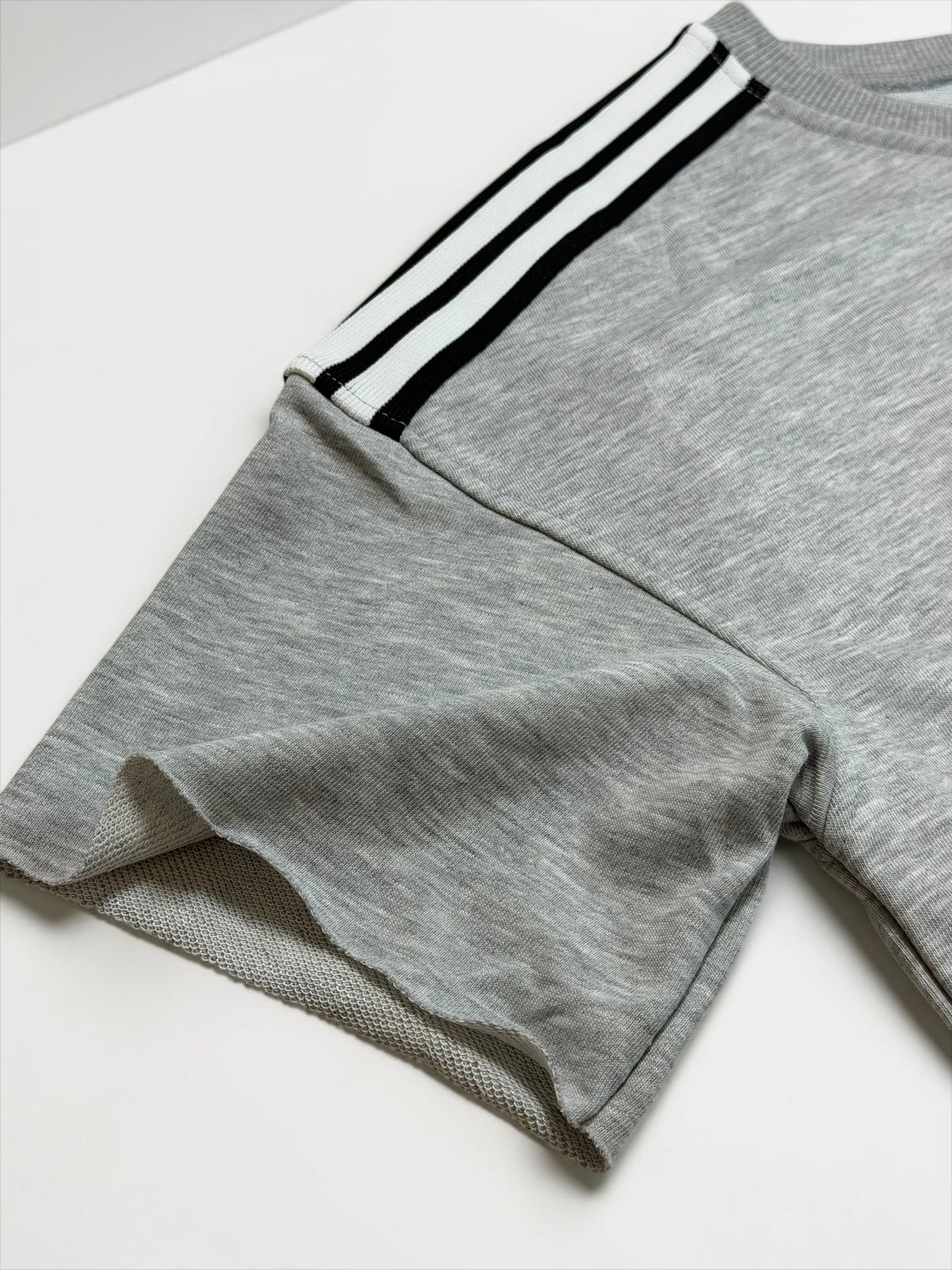Raw Patch Oversized Tee Top