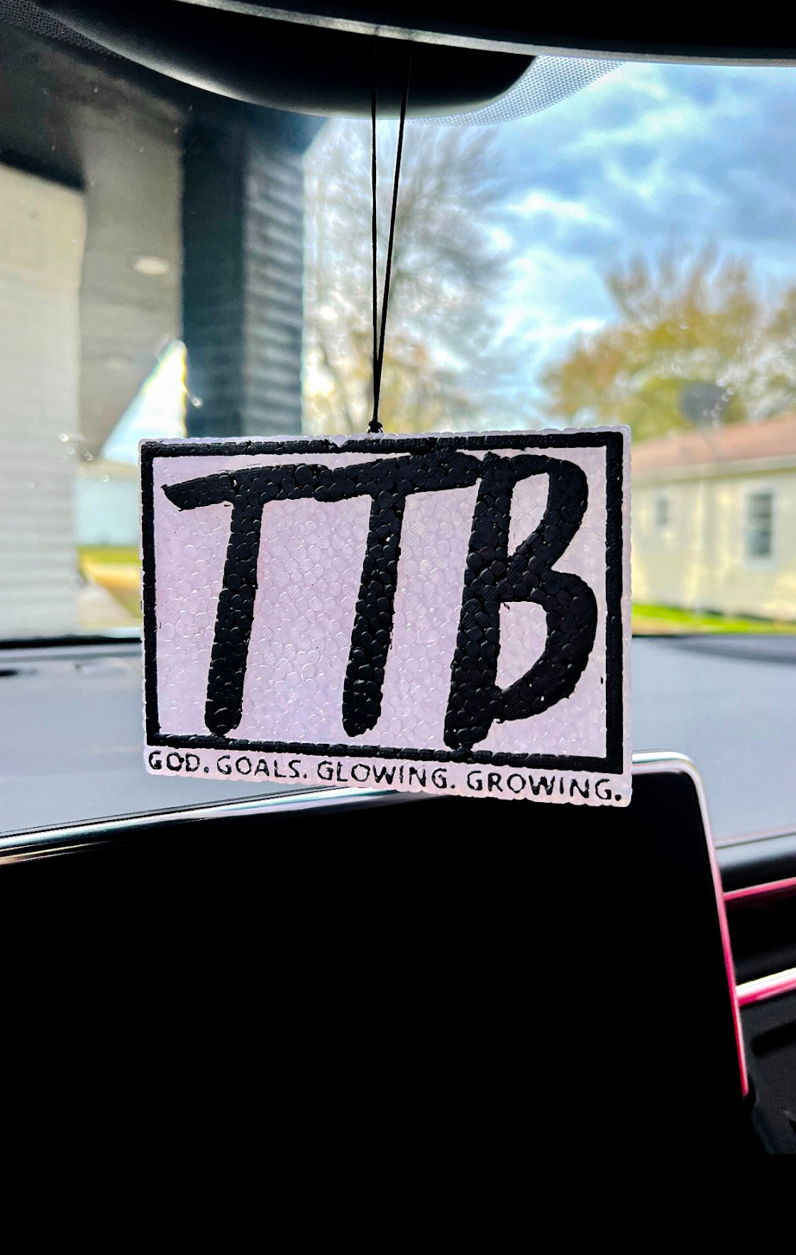 "TTB" Logo Car Freshie hanger