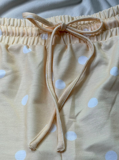 Lemon Pop Polka Dot Set