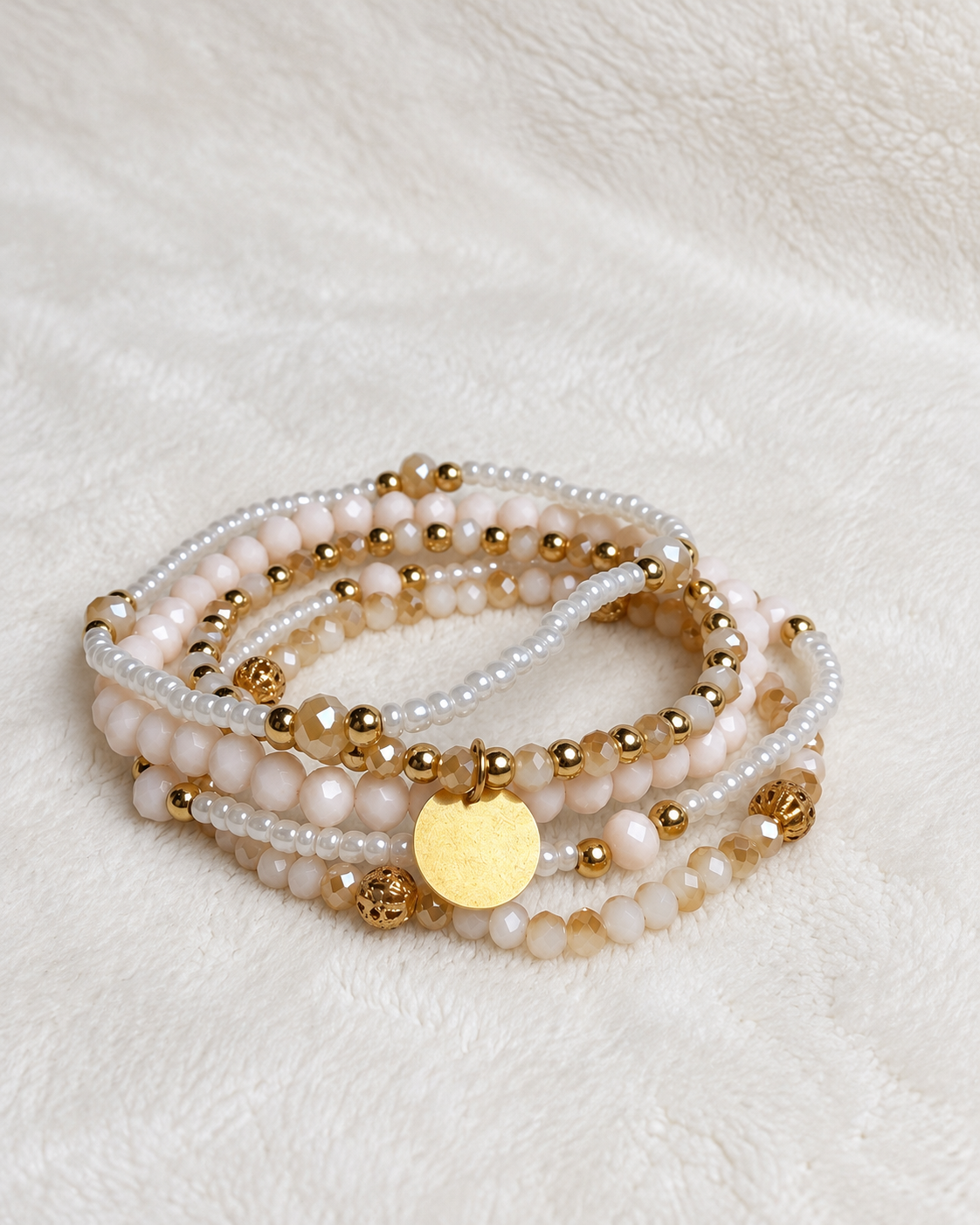 Rosé Glow Bracelet Set