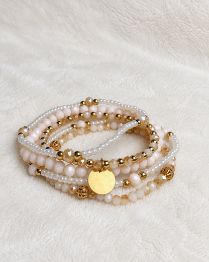 Rosé Glow Bracelet Set