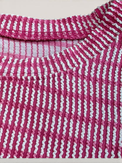 Striped Serenity 2‑Piece Set