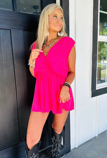 Take Me On A Date Flowy Romper