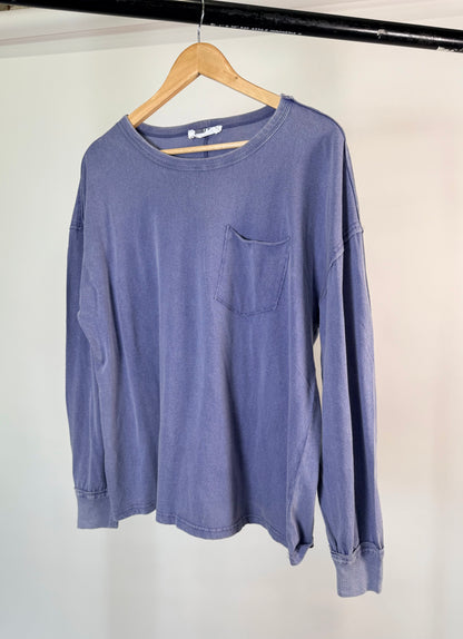 Everyday Essentials Long Sleeve Pocket Tee