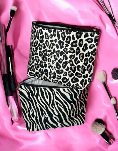 Safari Chic Travel Cosmetic Pouch