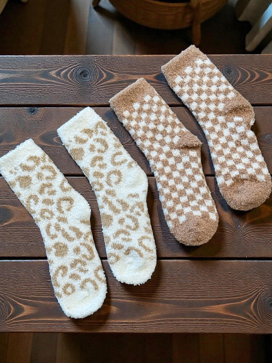 Keep Me Cozy Fuzzy Socks