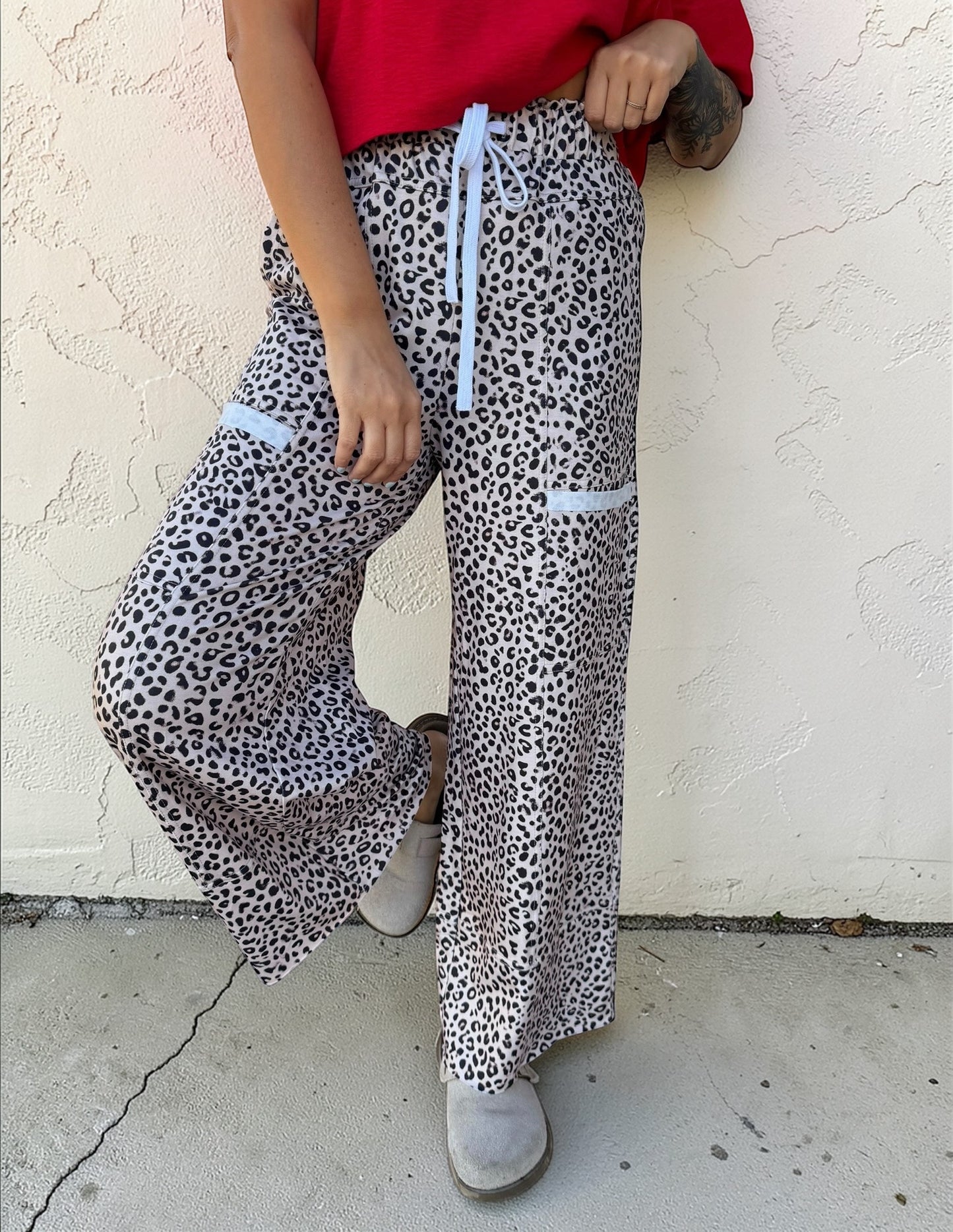 On The Prowl Wide‑Leg Pants