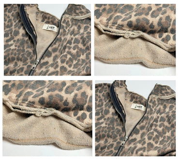 Wild Wash Half‑Zip Sweatshirt